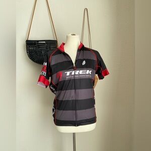 Hincapie Trek Bicycle South Carolina Cycling Jersey Full Zip Bike, Size Large